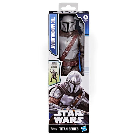 Figurine Le Mandalorien 30 cm, Titan Series, jouets de super-héros pour enfants, Star Wars, des 4 ans