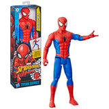 Figurine SpiderMan 30 cm, Titan Series, jouets de super-héros pour enfants, Marvel Spider-Man, des 4 ans