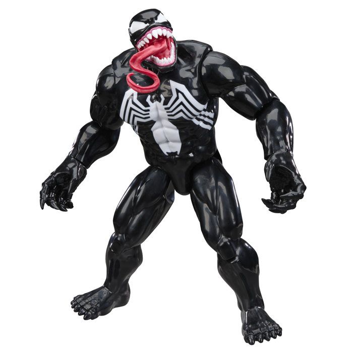 Figurine Venom 30 cm Deluxe, Titan Series, jouets de super-héros pour enfants, Marvel Spider-Man, des 4 ans