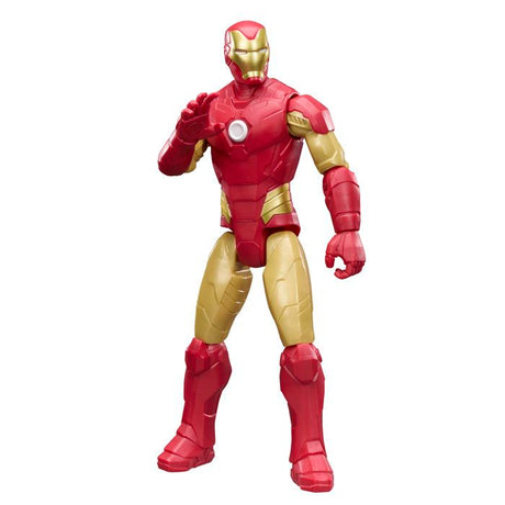 Figurine Iron Man 30 cm, Titan Series, 11 points d'articulation, jouets de super-héros pour enfants, Marvel Avengers, des 4 ans