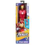 Figurine Iron Man 30 cm, Titan Series, 11 points d'articulation, jouets de super-héros pour enfants, Marvel Avengers, des 4 ans