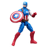 Figurine Captain America 30 cm, Titan Series, 11 points d'articulation, jouets de super-héros pour enfants, Marvel, des 4 ans