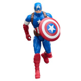 Figurine Captain America 30 cm, Titan Series, 11 points d'articulation, jouets de super-héros pour enfants, Marvel, des 4 ans