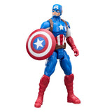 Figurine Captain America 30 cm, Titan Series, 11 points d'articulation, jouets de super-héros pour enfants, Marvel, des 4 ans