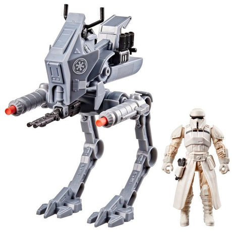 Figurine pilote d'AT-RT Imperial Remnant et AT-RT, Star Wars: The Mandalorian & Grogu, Star Wars ActionVerse, des 4 ans