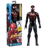 Figurine Miles Morales 30 cm, Titan Series, jouets de super-héros pour enfants, Marvel Spider-Man, des 4 ans