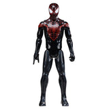 Figurine Miles Morales 30 cm, Titan Series, jouets de super-héros pour enfants, Marvel Spider-Man, des 4 ans