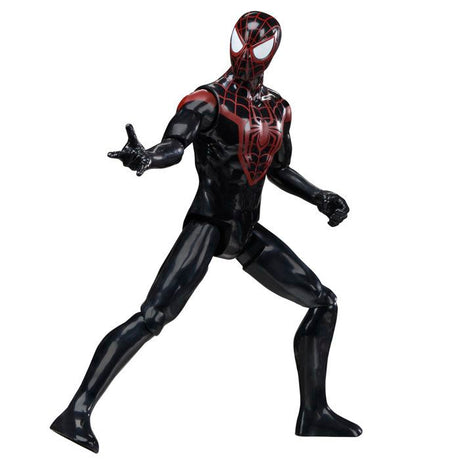 Figurine Miles Morales 30 cm, Titan Series, jouets de super-héros pour enfants, Marvel Spider-Man, des 4 ans