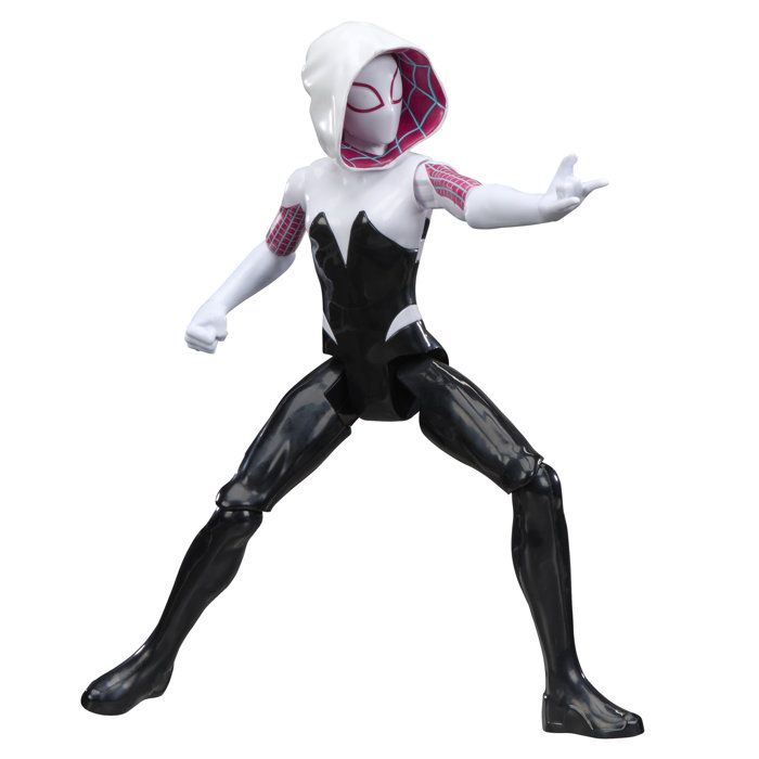 Figurine Ghost-Spider 30 cm Deluxe, Titan Series, jouets de super-héros pour enfants, Marvel Spider-Man, dčs 4 ans