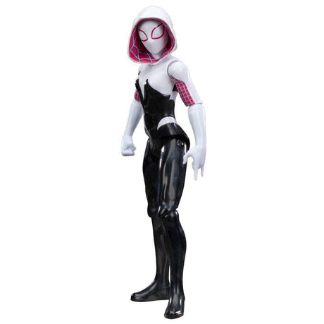 Figurine Ghost-Spider 30 cm Deluxe, Titan Series, jouets de super-héros pour enfants, Marvel Spider-Man, dčs 4 ans