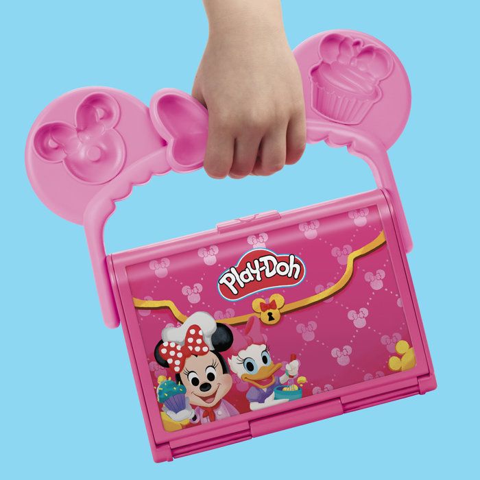 Play-Doh Disney Junior Ma pâtisserie avec Minnie Mouse, pâte a modeler, Loisirs créatifs préscolaires, des 2 ans