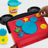 Play-Doh Disney Junior Mon Garage avec Mickey Mouse, Coffret de pâte a modeler, Loisirs créatifs, Jouets préscolaires, des 2 ans