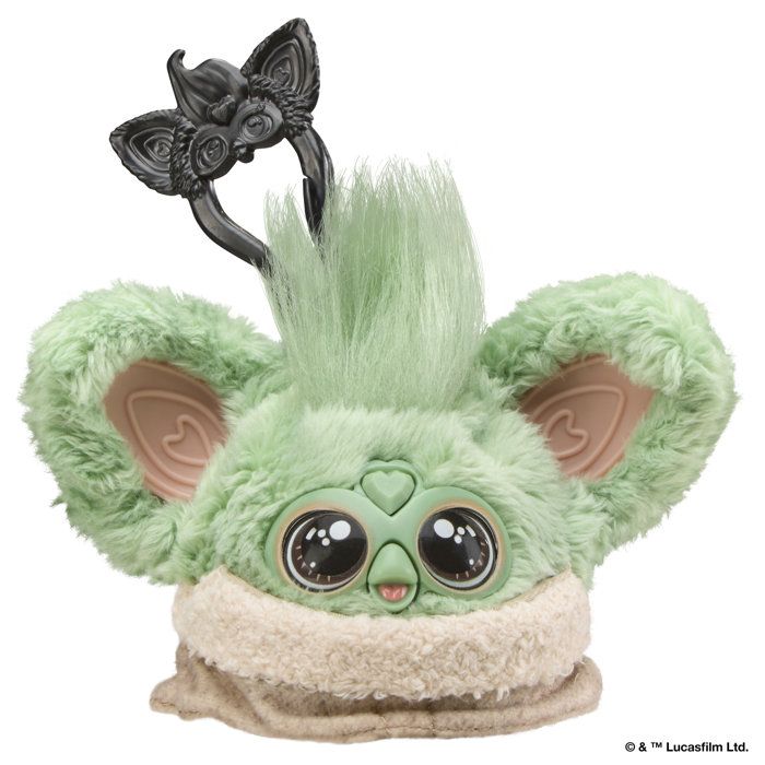 Furby Furblets Grogu STAR WARS™, Mini peluche électronique de collection, plus de 45 sons, a partir de 6 ans, Hasbro