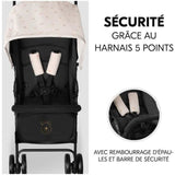 HAUCK - Poussette canne - SPORT - Pliable & inclinable - Capote Pare-Soleil - 4 roues - Minnie
