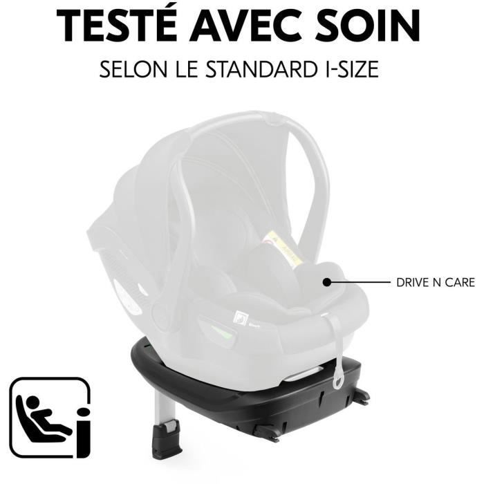 Base Isofix - HAUCK - DRIVE N CARE - Noir