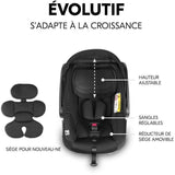 Siege auto - HAUCK - DRIVE N CARE - Groupe 0+ - I-Size - Réducteur - Noir