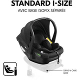 Siege auto - HAUCK - DRIVE N CARE - Groupe 0+ - I-Size - Réducteur - Noir
