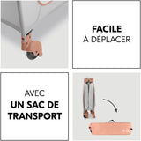 Lit de voyage - HAUCK - SLEEP N PLAY GO PLUS - 60 x 120 cm - Des la naissance - Pliable - Roulettes - Dusty Cork