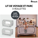Lit de voyage - HAUCK - SLEEP N PLAY GO PLUS - 60 x 120 cm - Des la naissance - Pliable - Roulettes - Dusty Mint