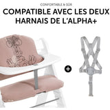Coussin pour chaise haute - HAUCK - Anti-dérapant - Minnie Rose