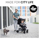 HAUCK - Poussette compacte - RAPID 4 - 4 roues - Gris