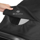 HAUCK - Poussette tout terrain - RAPID - 3 roues - Pliage a 1 main - Noir