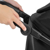 HAUCK - Poussette tout terrain - RAPID - 3 roues - Pliage a 1 main - Noir