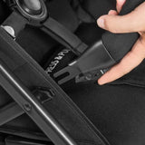 HAUCK - Poussette tout terrain - RAPID - 3 roues - Pliage a 1 main - Noir