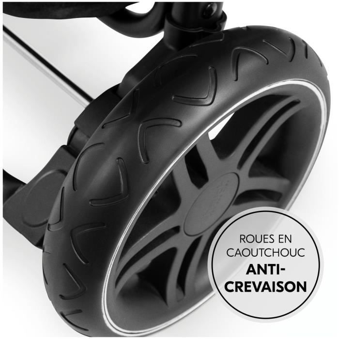 HAUCK - Poussette tout terrain - RAPID 4D - Pliage a 1 main - 4 roues - Jungle