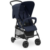HAUCK - Poussette canne - SPORT - Pliable & inclinable - Capote Pare-Soleil - 4 roues -Bleu
