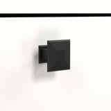 Salle de bain complete - Blanc brillant - 2 colonnes a suspendre + Meuble vasque + miroir - HAVEN