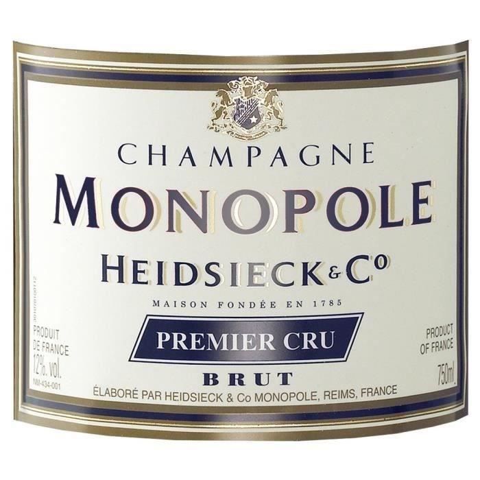 Champagne Heidsieck Monopole Premier Cru Brut - 75 cl
