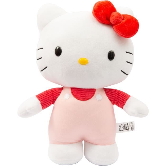 Peluche - GPTOYS - HELLO KITTY - HKT132 - Modele T-shirt rose - 30 cm - Des 3 ans