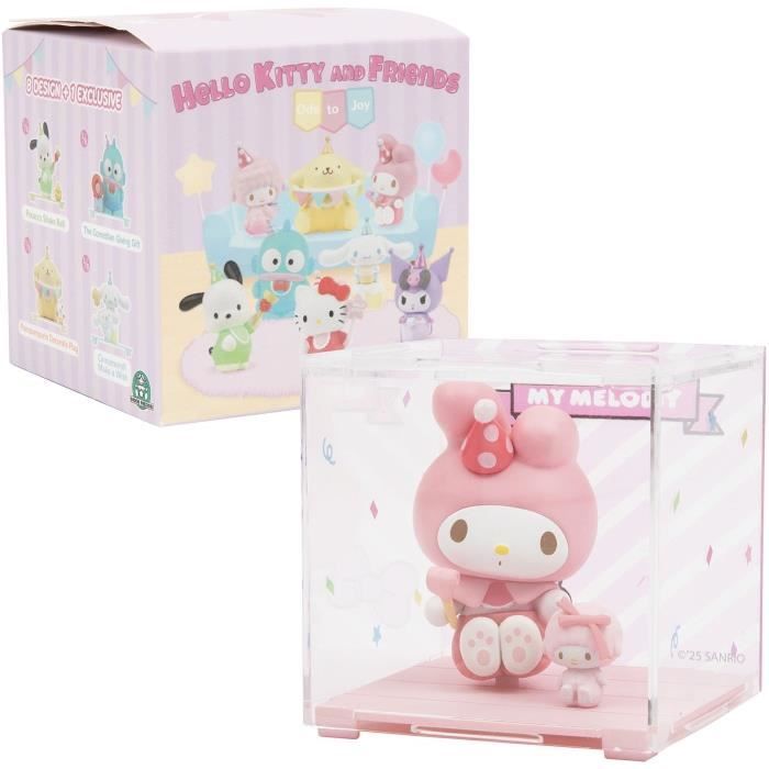 Figurine + accessoires - GPTOYS - HELLO KITTY - HKT36 - Série Ode to Joy - Modele aléatoire - 6,5 cm - Des 3 ans