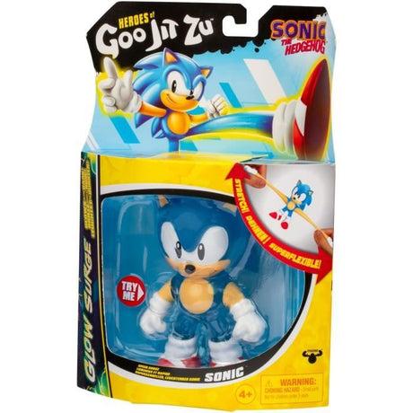 Sonic Glow Surge 13cm - HERoeS OF GOO JIT ZU - SONIC - Figurine lumineuse et extensible
