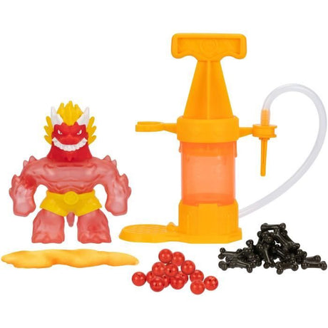 Figurine Hero Creator Blazagon 11cm - HERoeS OF GOO JIT ZU - Kit de création de texture personnalisée