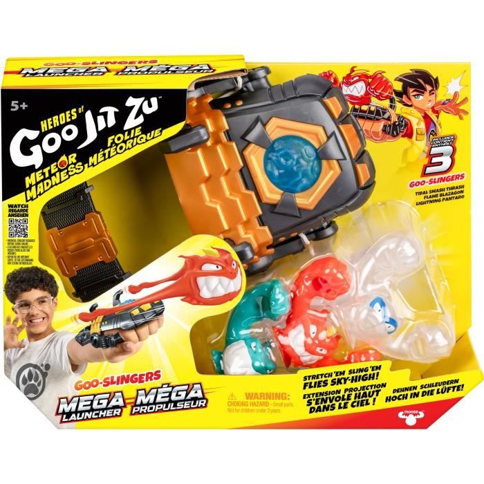 Mega lanceur - Jeu de tir - HERoeS OF GOO JIT ZU - 3 Goo Slingers