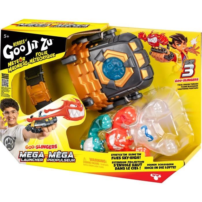 Mega lanceur - Jeu de tir - HERoeS OF GOO JIT ZU - 3 Goo Slingers