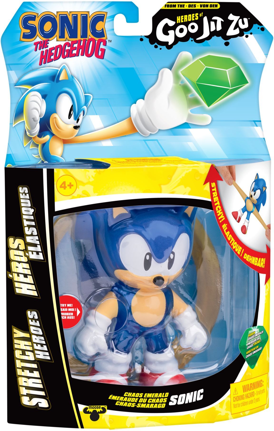 Figurine - HERoeS OF GOO JIT ZU - Sonic Emeraude - 13 cm