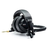 HERCULES HDP DJ45 - Casque DJ a haute performance - Pliable - Ecouteurs pivotants - Câble de 2m - Impédance 60 ohms - Noir