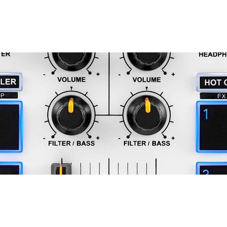 HERCULES DJ CONTROL MIX - Contrôleur DJ Bluetooth pour Smartphone (iOS et Android) - App djay - 2 voies