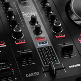 HERCULES DJ CONTROL INPULSE 300 MK2 - Contrôleur DJ USB - 2 voies - 16 pads - Logiciels et tutoriels - Carte son intégrée