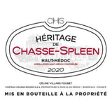 L'Héritage de Chasse-Spleen 2020 Haut-Médoc - Vin rouge de Bordeaux