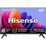 HISENSE 40A4N - TV LED 40 (100 cm) - Bords ultra fins - Full HD (1920x1080) - Smart TV - 2xHDMI