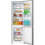 Réfrigérateur combiné - HISENSE - FCN255WDE - 2 portes - 255 L - Classe E - 55 x 56,3 x 179,7 cm - Argent