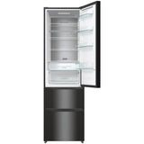 Réfrigérateur combiné - HISENSE - RM469N4AFD1 - Multi-portes classe D - 368 L - No Frost (Sans givre) - L  60 x 66,3 x H 200 cm