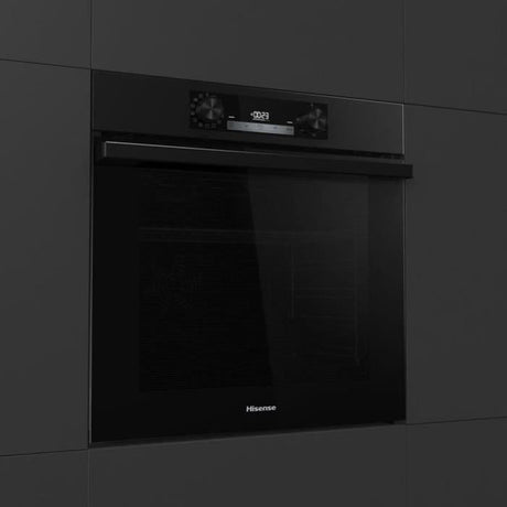 Four encastrable pyrolyse - HISENSE - BI64211EPB - Noir - Multifonctions - 77 L - AirFry - Classe A