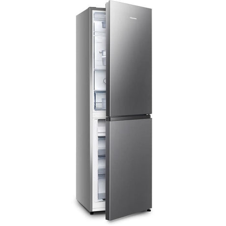 Réfrigérateur combiné - HISENSE - RB327N4ADD - classe D - 256 L - No Frost (Sans givre) - Argent - L 55 x 55,7 x H 182,4 cm