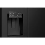 Réfrigérateur Américain - HISENSE - RS818N4TFC - 632 L - Classe C - 91 x 73 x 179 cm - Inox noir