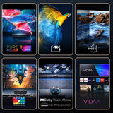 Vidéoprojecteur - HISENSE - PL1 - Laser Cinema - 4K UHD - Ultra Courte Focale - 2100 Lumens - Dolby Vision & Atmos - Smart TV VIDAA